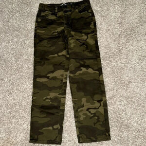 •Sonoma camo straight leg jeans•